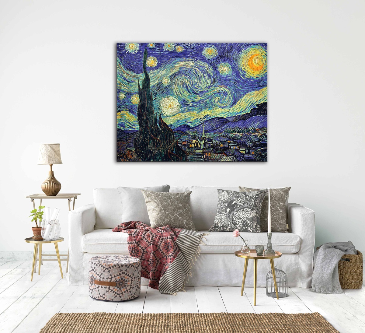 Tableau paysage Van Gogh