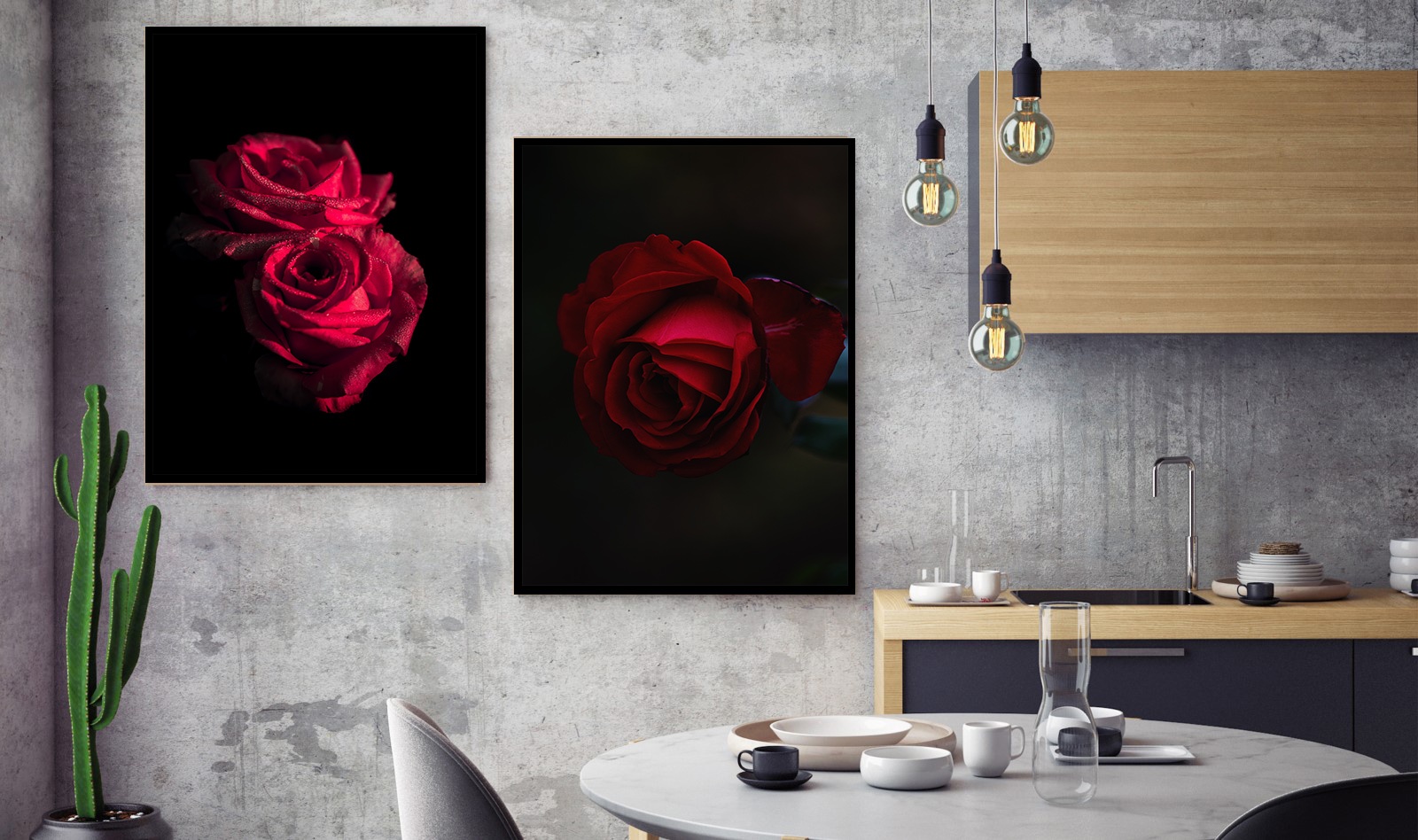 Pack de 2 Tableaux d'art Nature