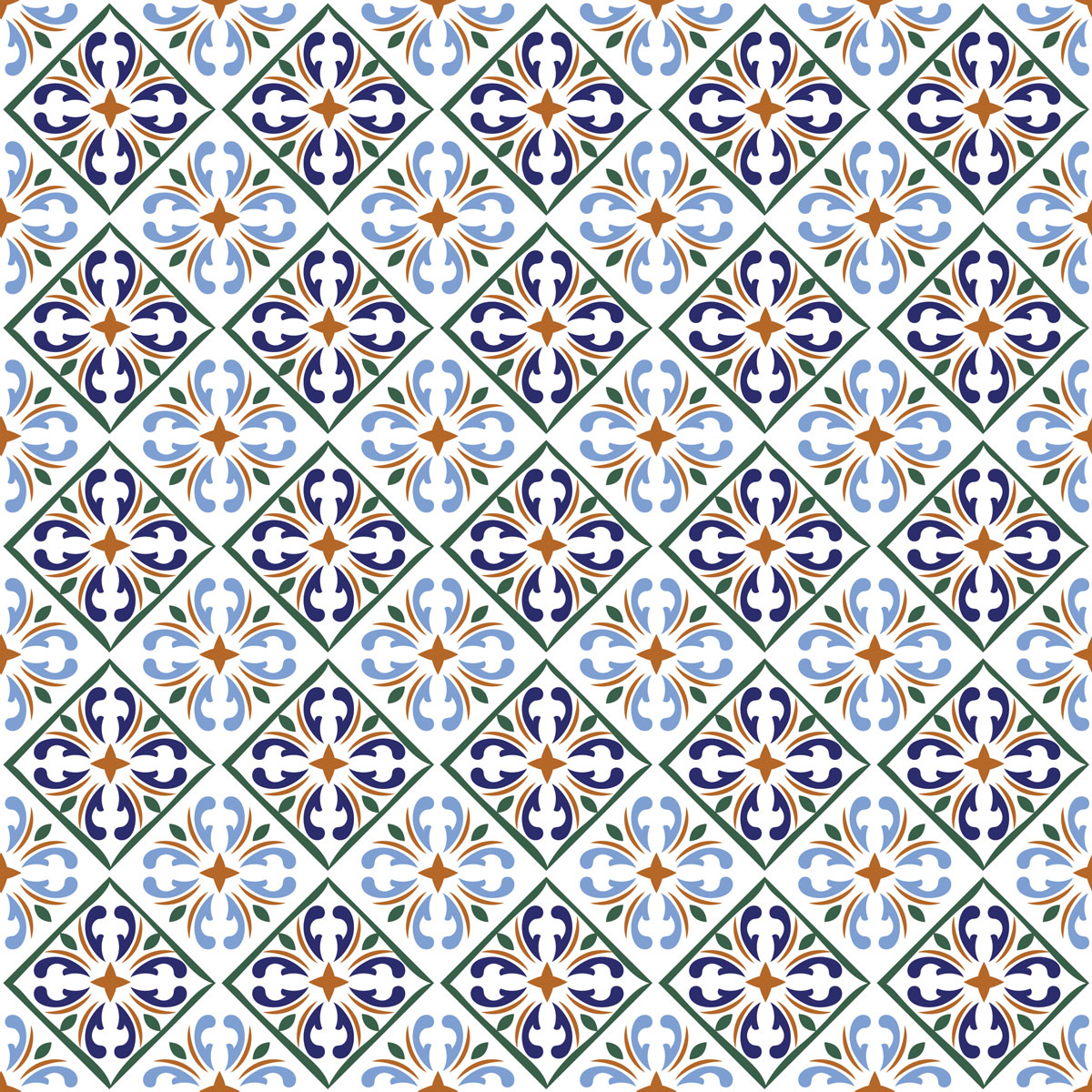 Carreaux de ciment autocollant