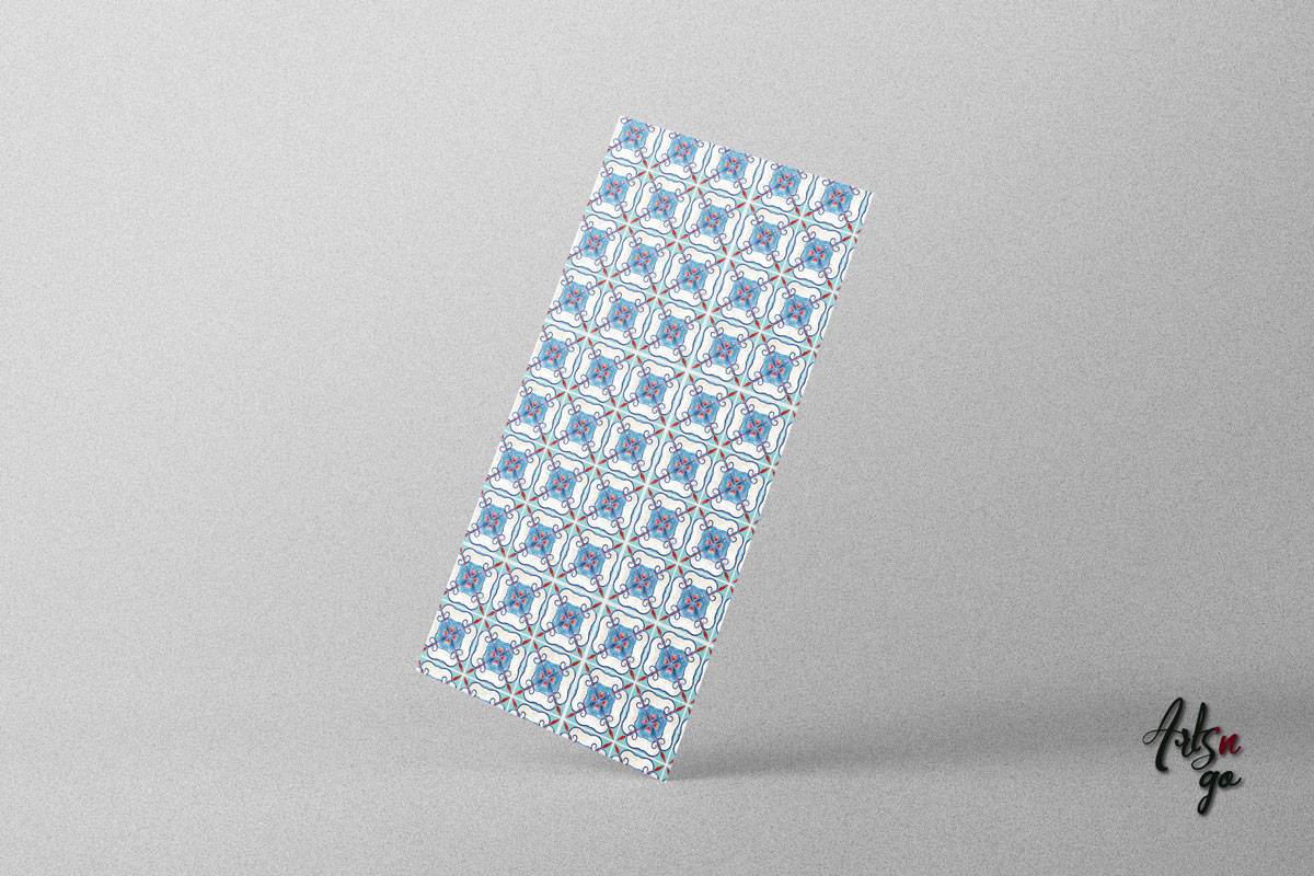 Carreaux de ciment autocollant