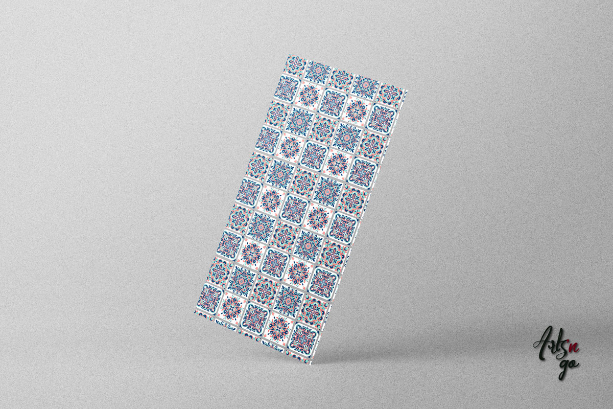 T0034-1 Carreaux de ciment autocollant