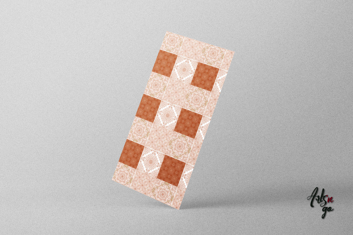 T0037-1 Carreaux de ciment autocollant