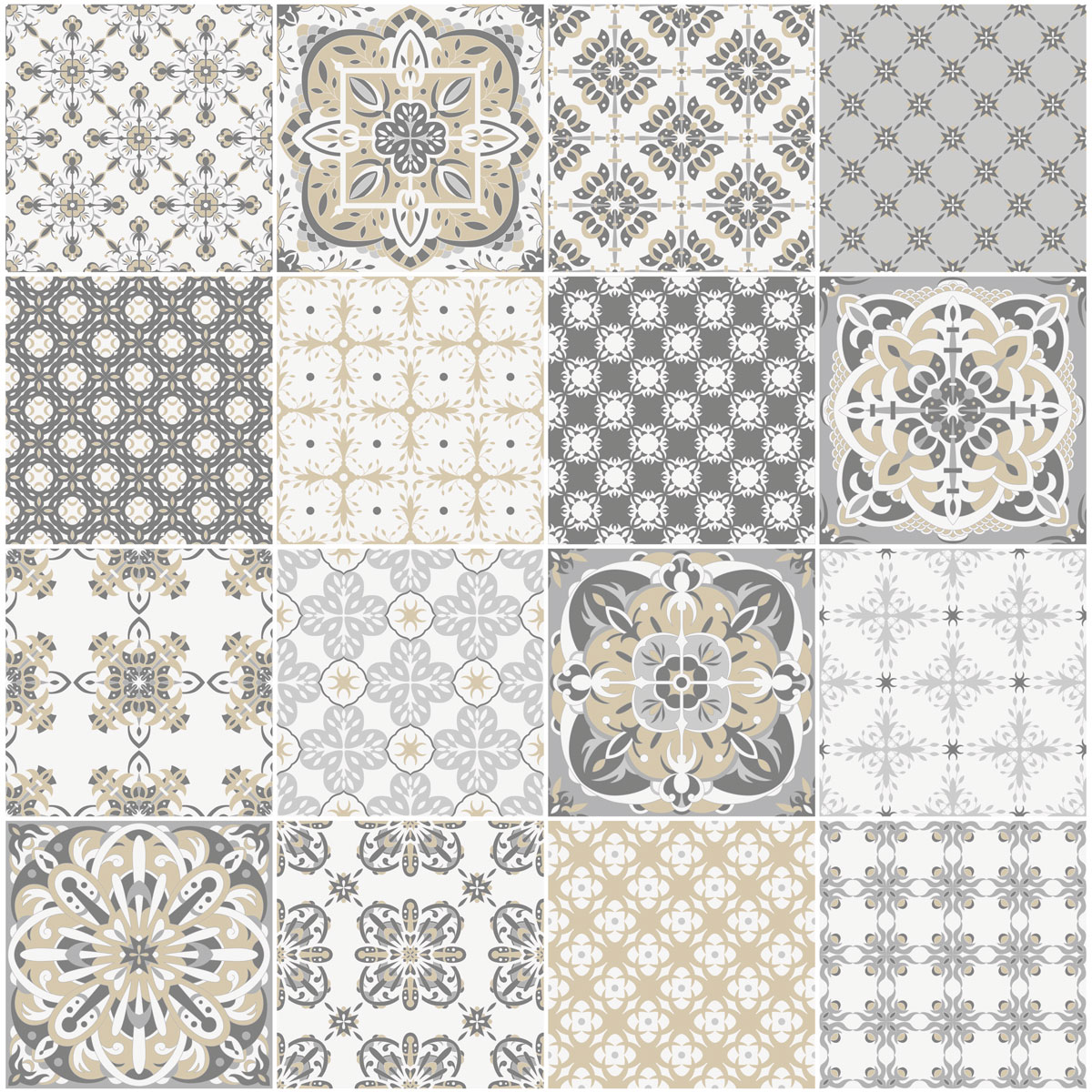 Carreaux de ciment autocollant