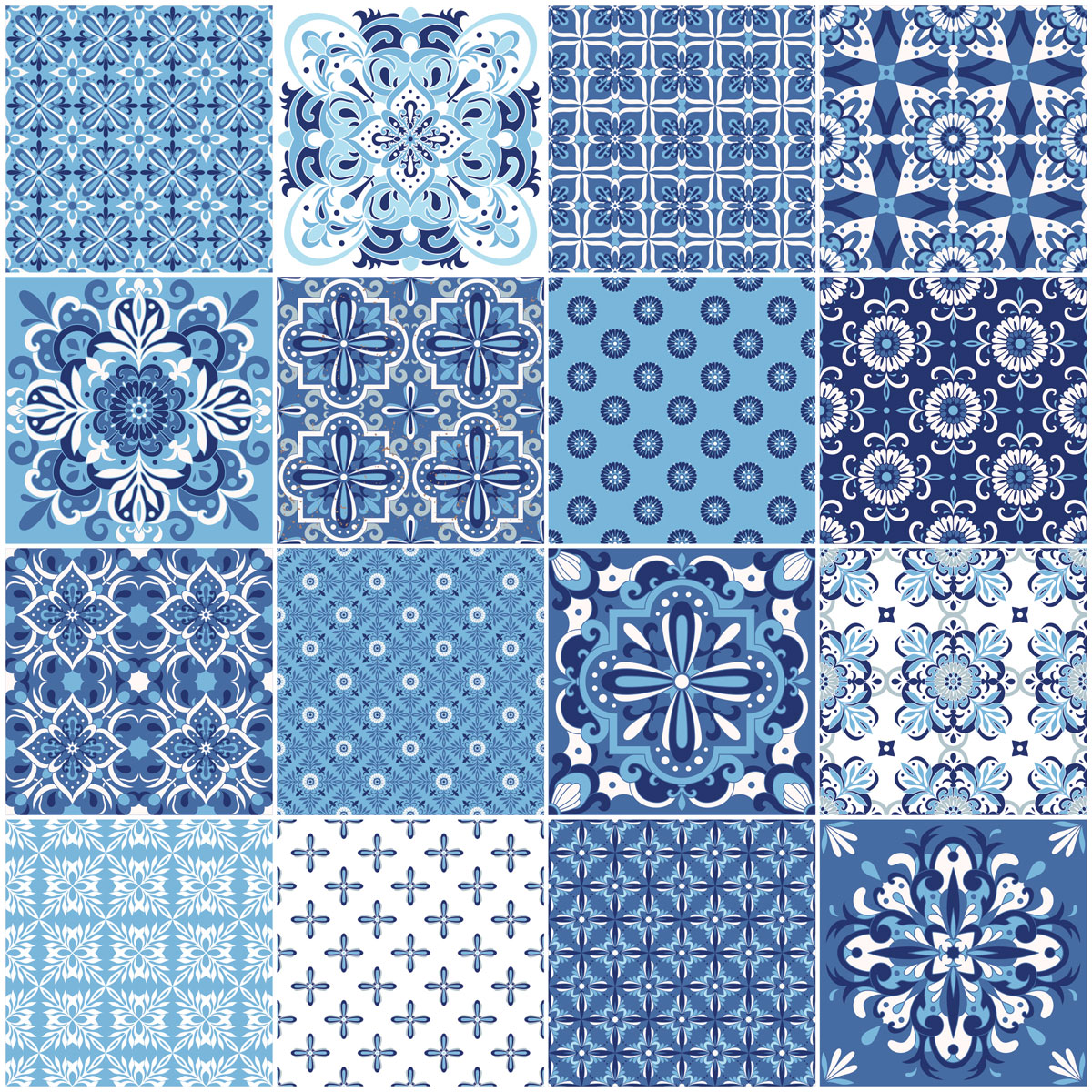 Carreaux de ciment autocollant