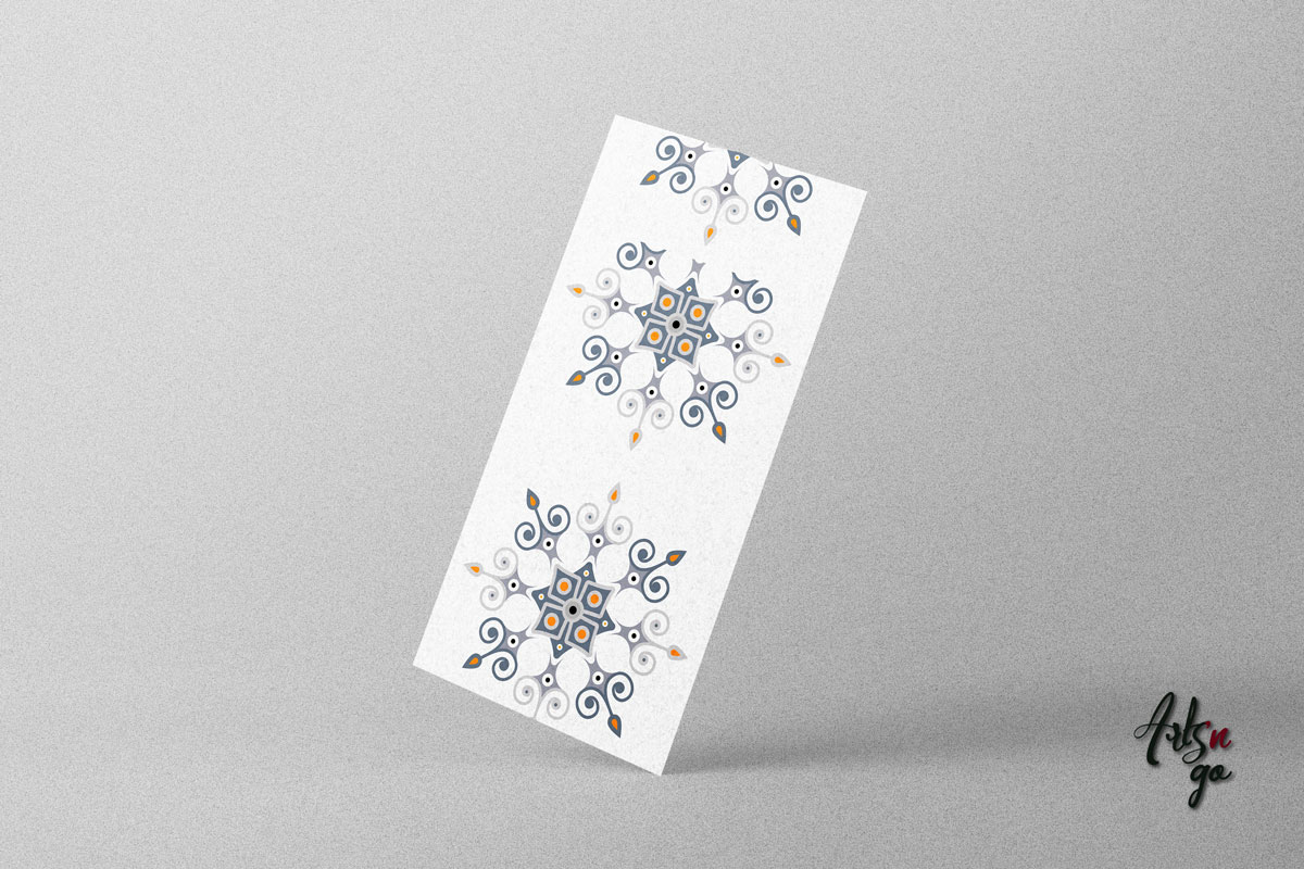T0054-1 Carreaux de ciment autocollant