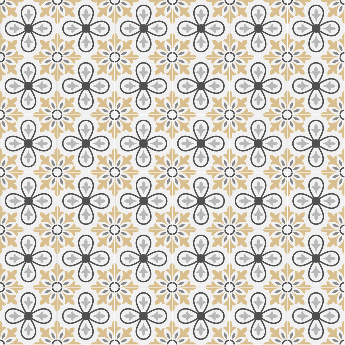 Carreaux de ciment autocollant