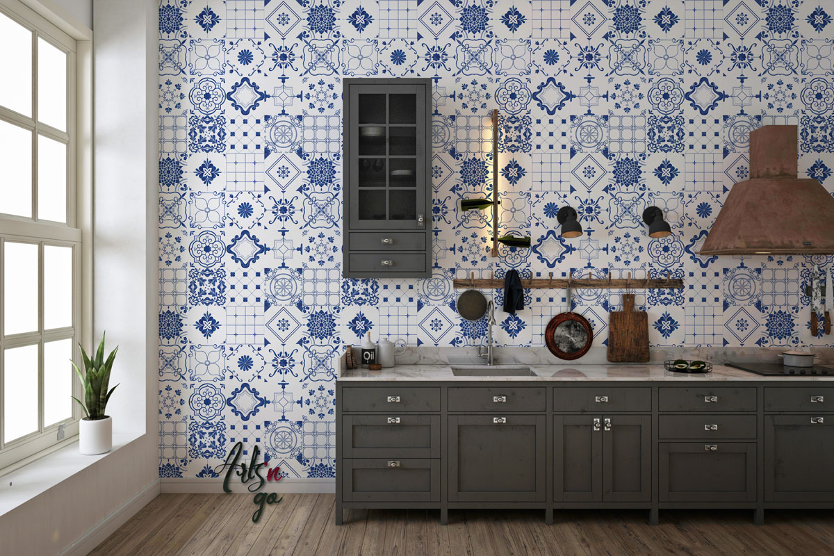 Papier peint décoratif étanche