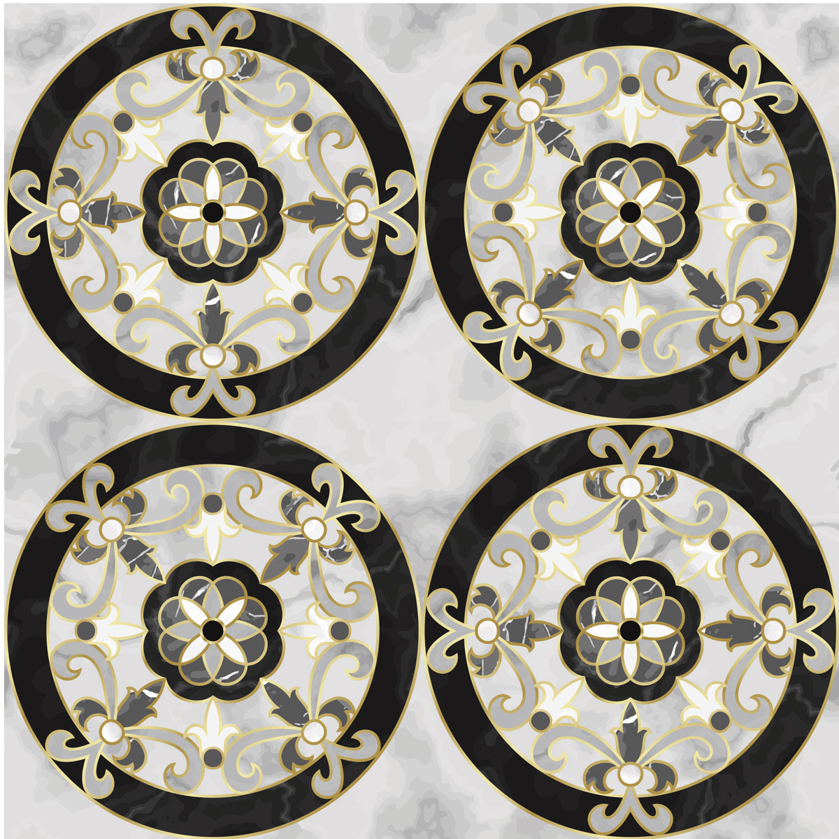 T0074-3 Autocollant décoratif