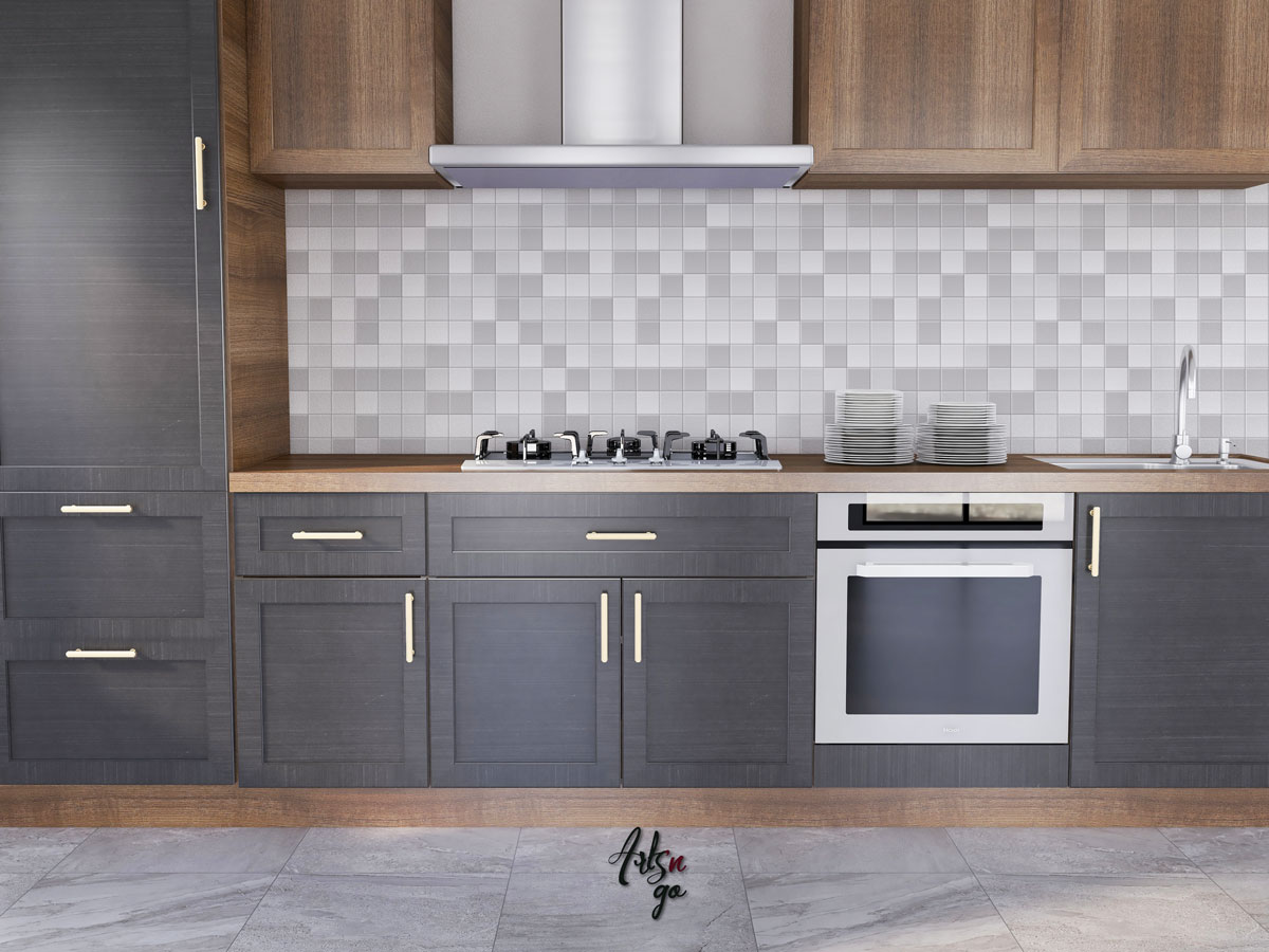 Carreaux de ciment autocollant