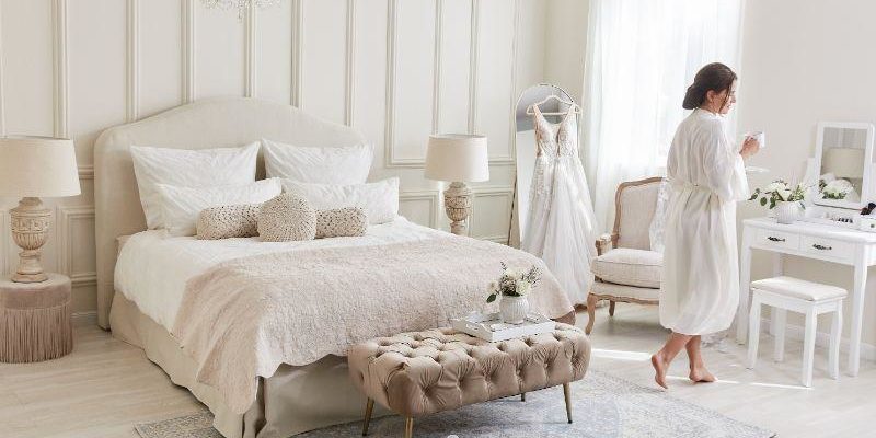 Créer une décoration de chambre à coucher romantique