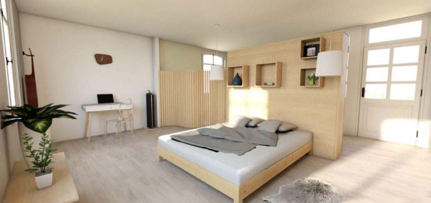 chambre a coucher minimaliste