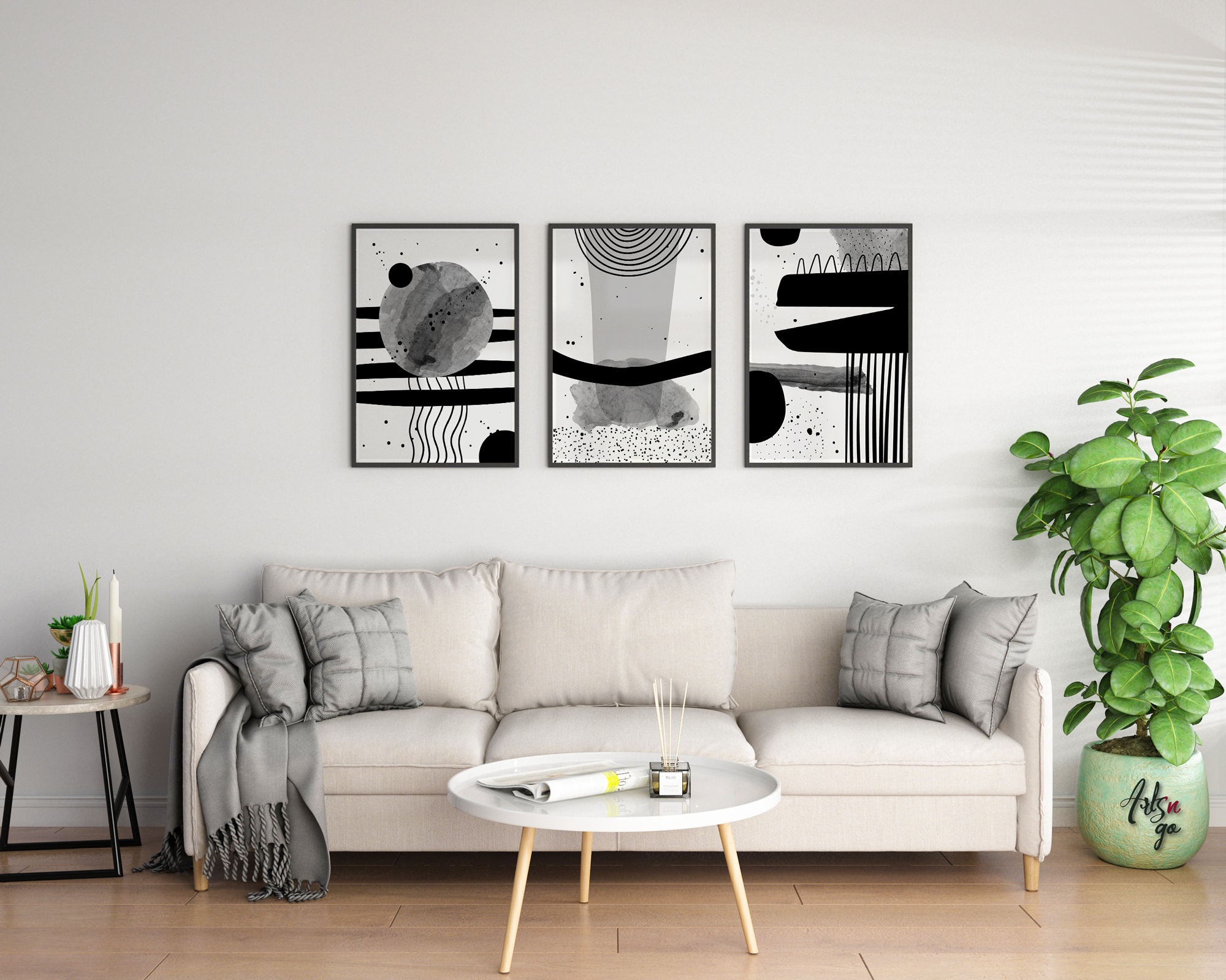 Tableau abstrait