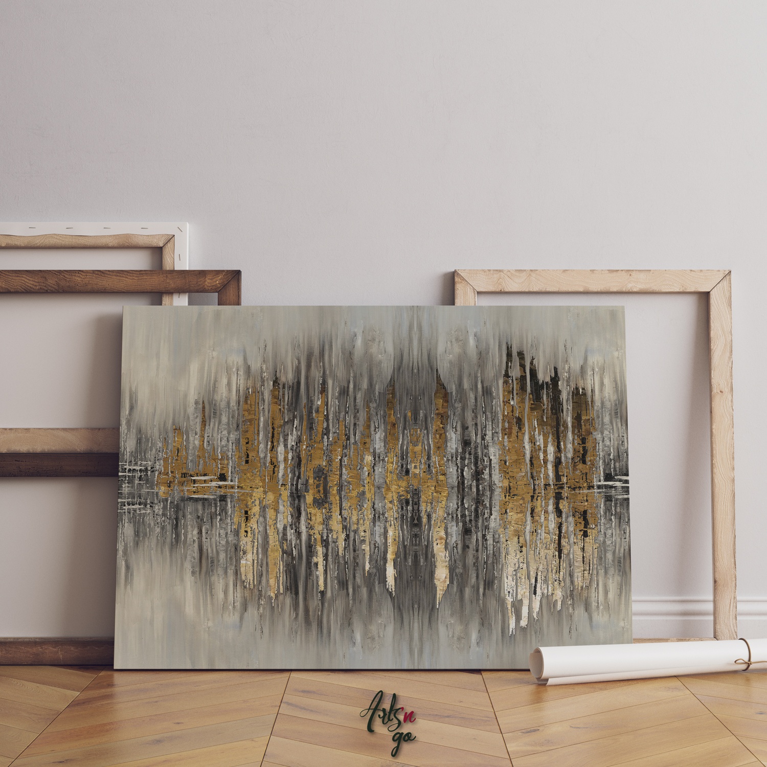 tableau de peinture abstrait