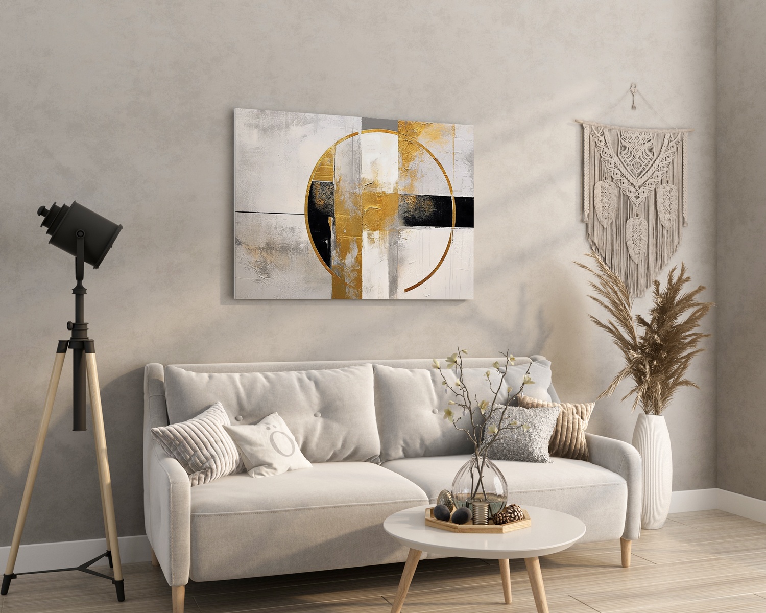 tableau de peinture abstrait